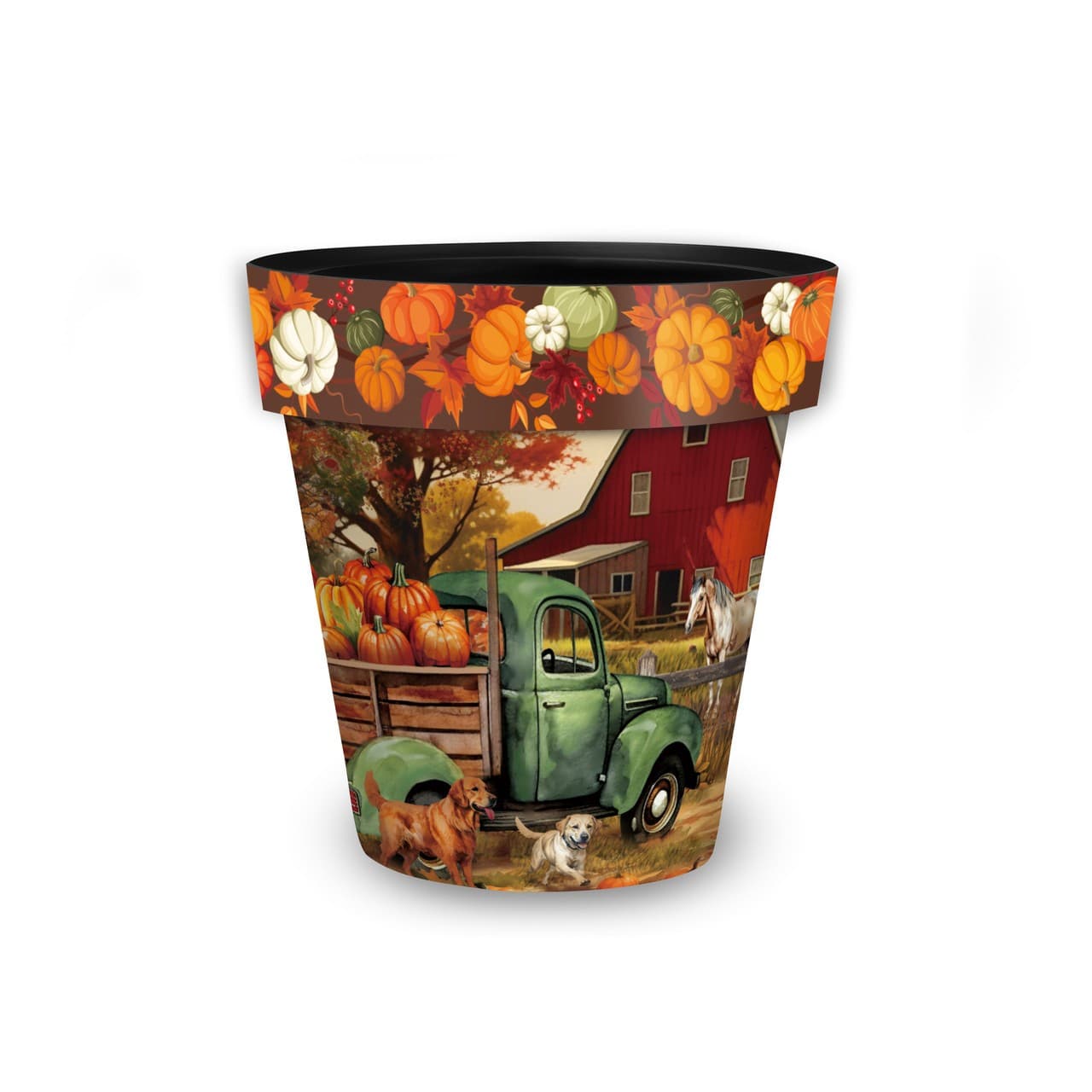 Briarwood Lane Autumn Farm Small Planter