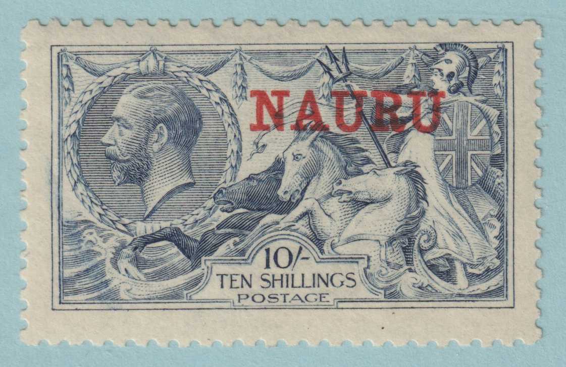 NAURU 15 SG 23 MINT VERY LIGHTLY HINGED OG* NO FAULTS VERY FINE! BGC