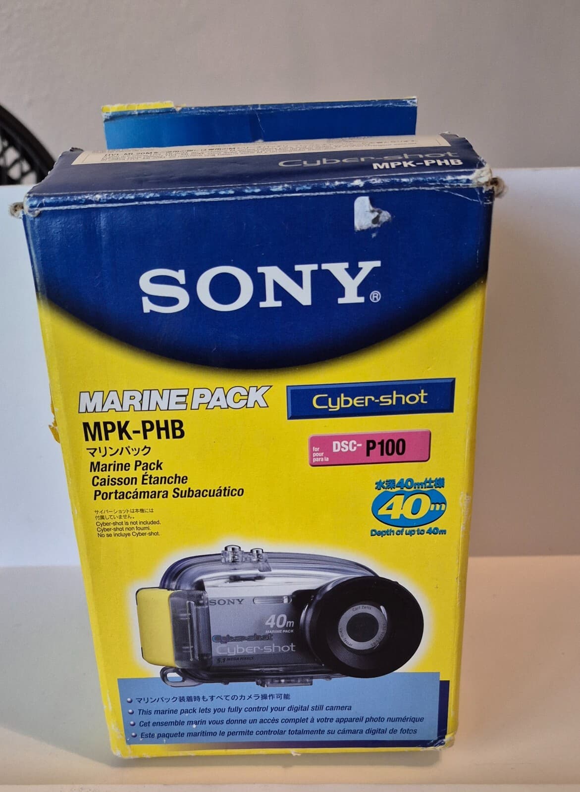 Sony MPK-PHB Underwater Marine Pack for DSCP100 & New Open Box