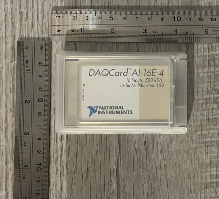 NI DAQCard-AI-16E-4 Data Acquisition Card