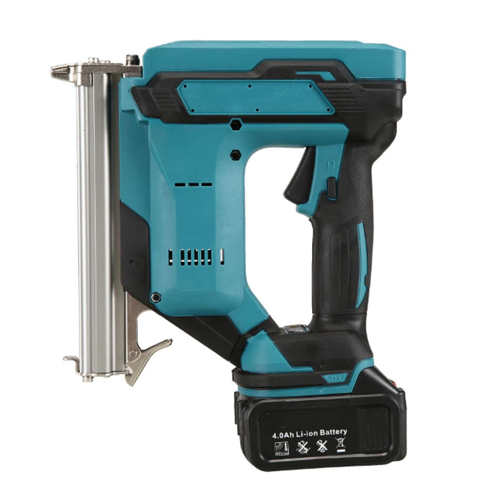 Portable Brushless Cordless Brad Nailer Straight Finish Nail Gun w/ 2 Battery.