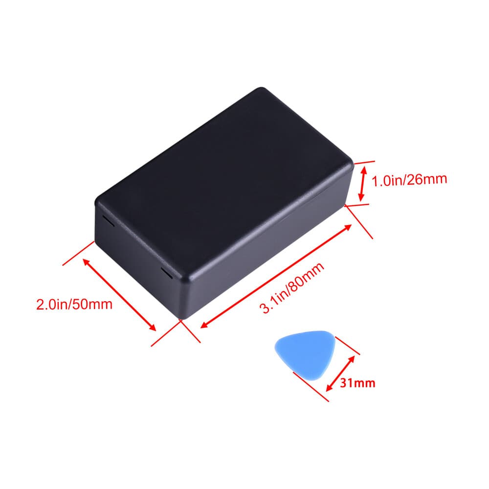 6Pack Project Boxes ABS Plastic Electrical Project Case Power Junction Box'