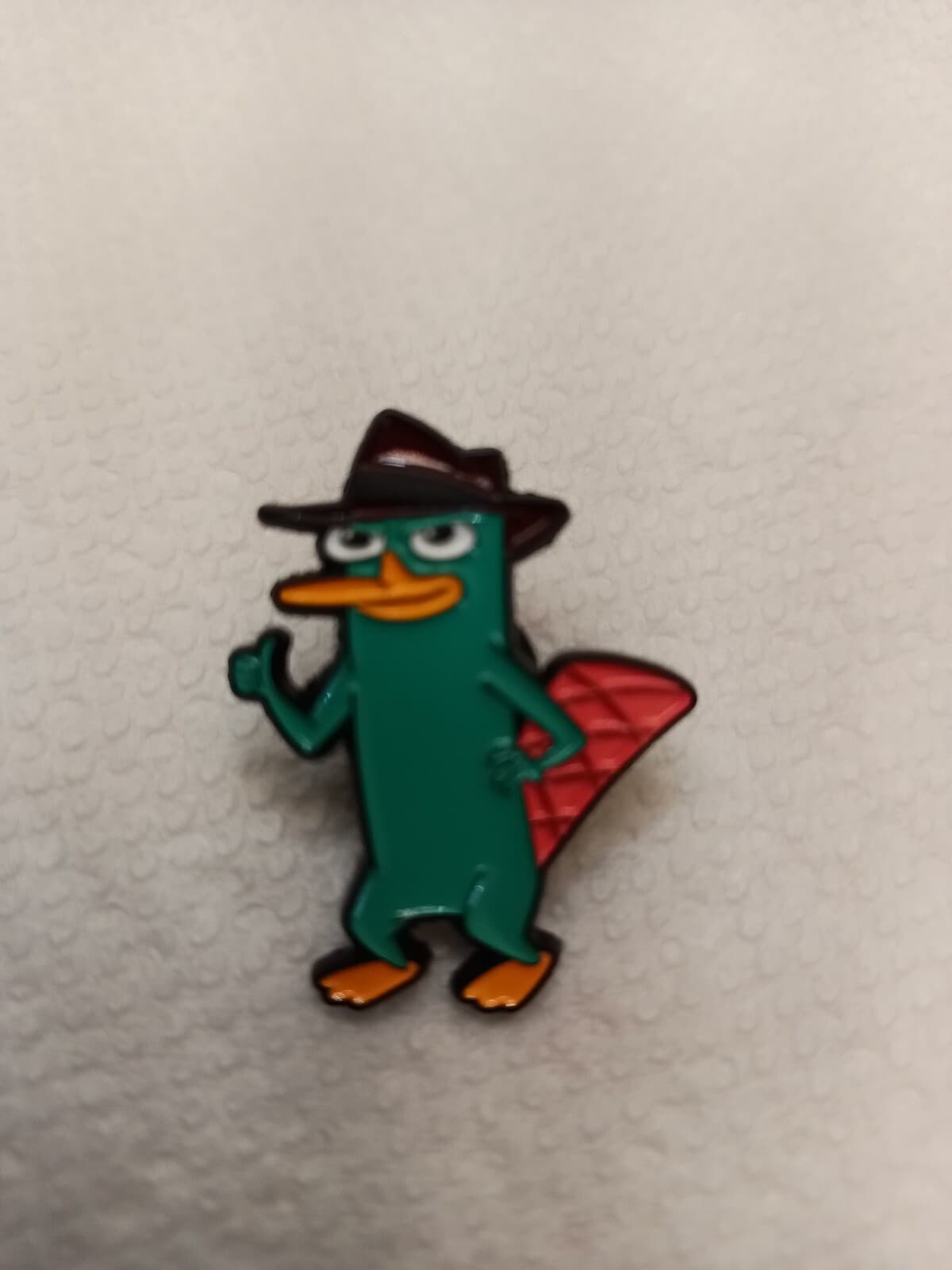 PERRY THE PLATYPUS-PHINEAS & FERB- ENAMEL PIN-SHIP ALL THE PINS U BUY FOR $4.99