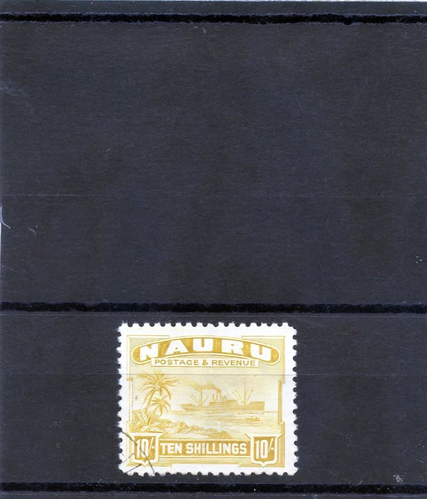 NAURU Sc 30a(SG 39B)VF USED $220