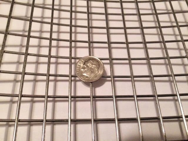 Quality Stainless Steel 304 Mesh #2 .063 Stainless Steel Welded Wire 6" x 12"