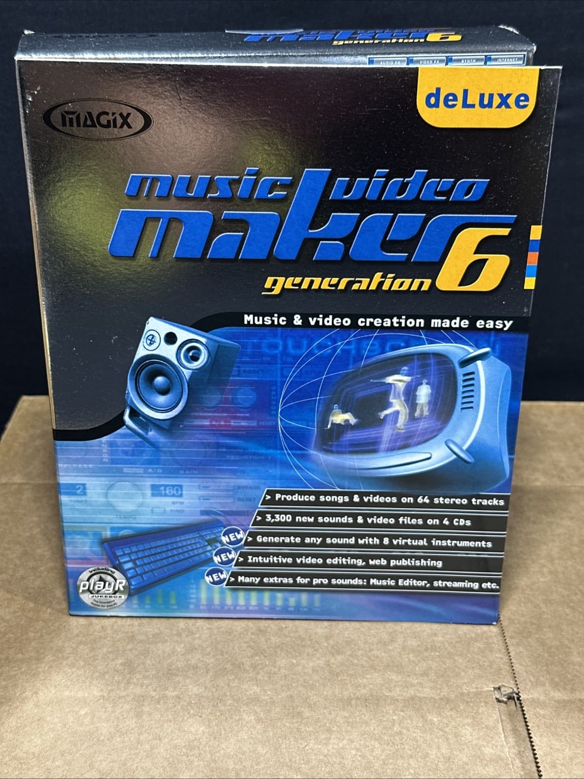 MAGIX Music Studio Generation 6-Vintage Digital Audio Workstation