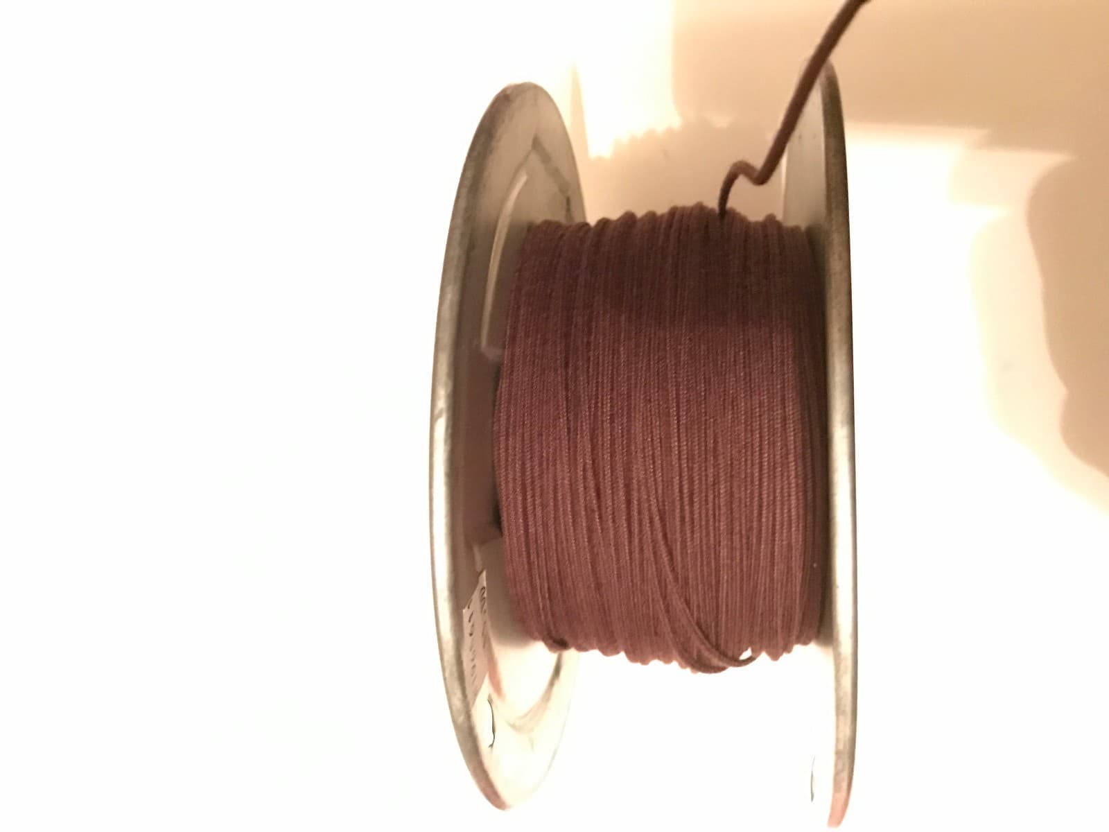 1920's Retro Brown stranded Radio loop antenna wire. Radiola's & more.18AWG 90ft