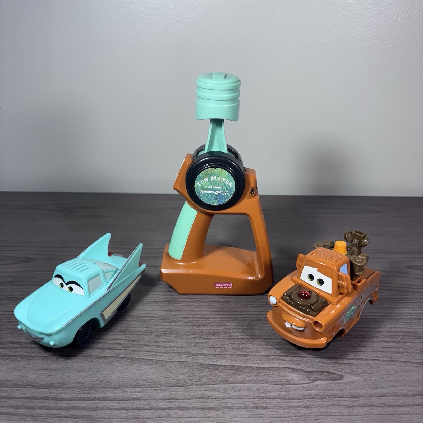 GeoTrax Disney Pixar Cars Tow Mater Turbo RC Version 2x Faster Tested Works 2008