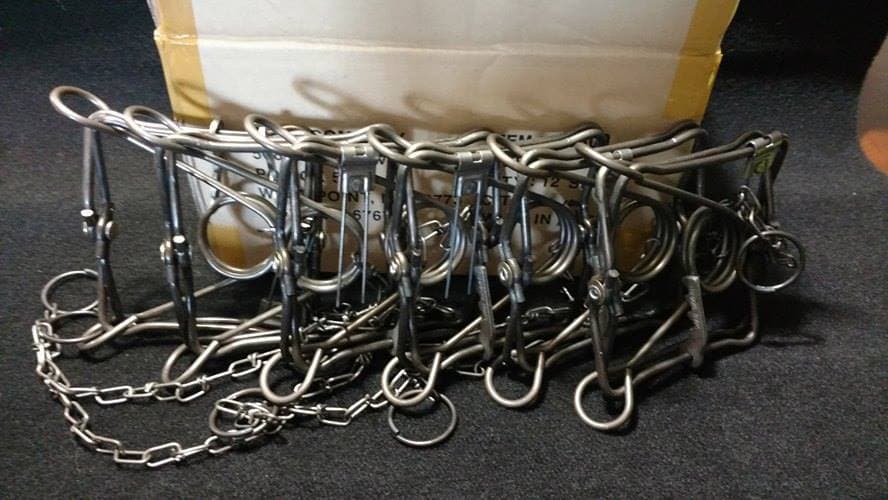 12 DUKE 110 TRAPS SQUIRREL MUSKRAT MINK WATER TRAPPING SURVIVAL