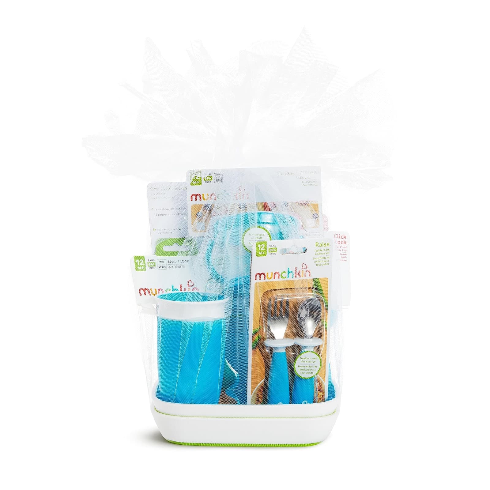 Munchkin 1st Birthday Gift Basket, Blue