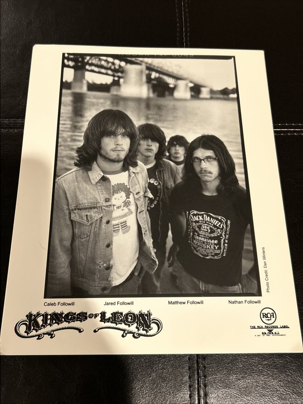 Original Press Photo KINGS OF LEON 8x10 RCA Records