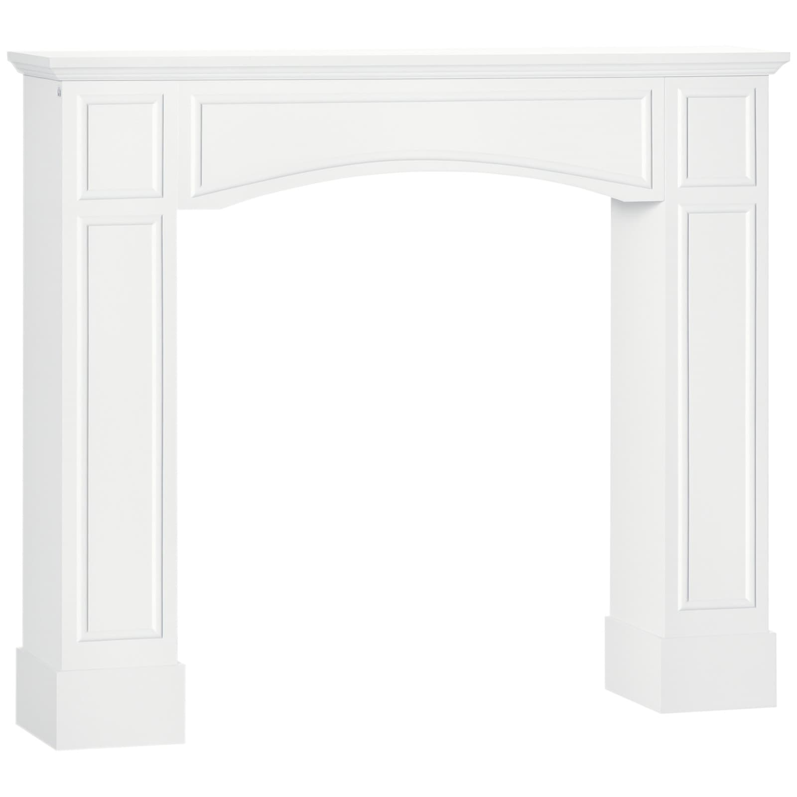 Modern Fireplace Mantel, Surround Mantels for Fireplace with Pattern