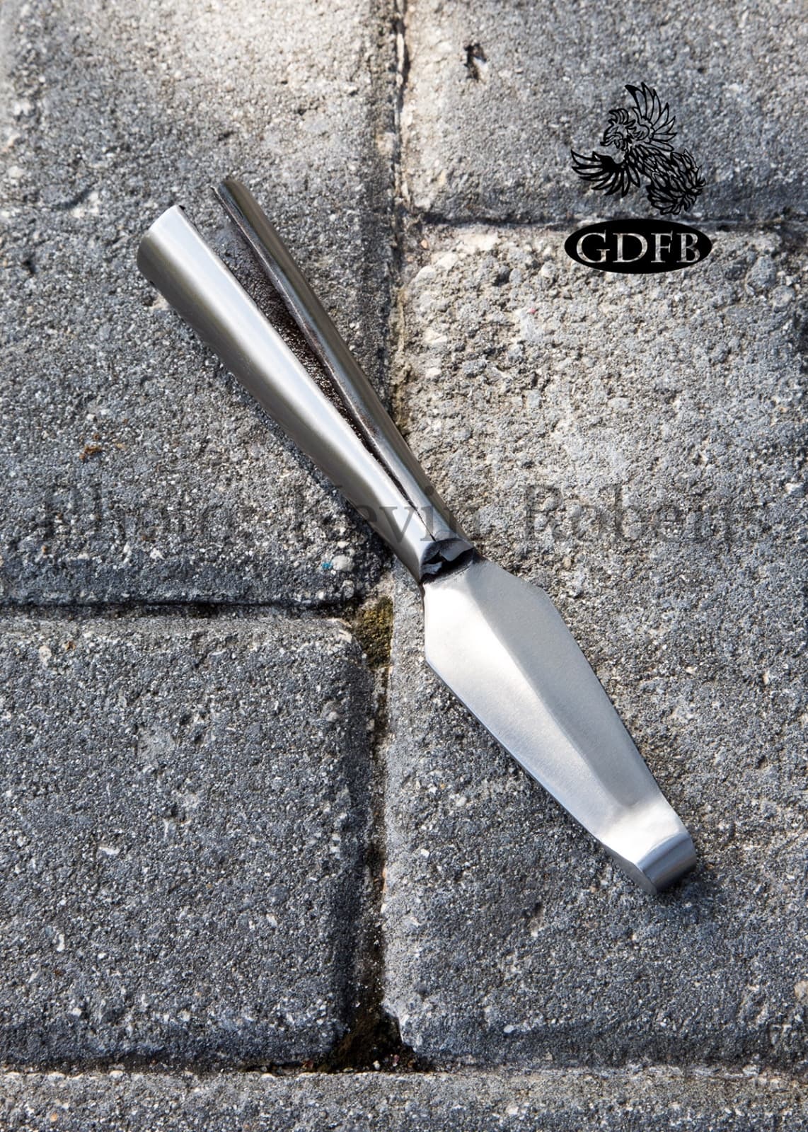 Practical 7" Blunt 3mm Re-enactment Short Thrusting Spearhead Medieval HEMA SCA