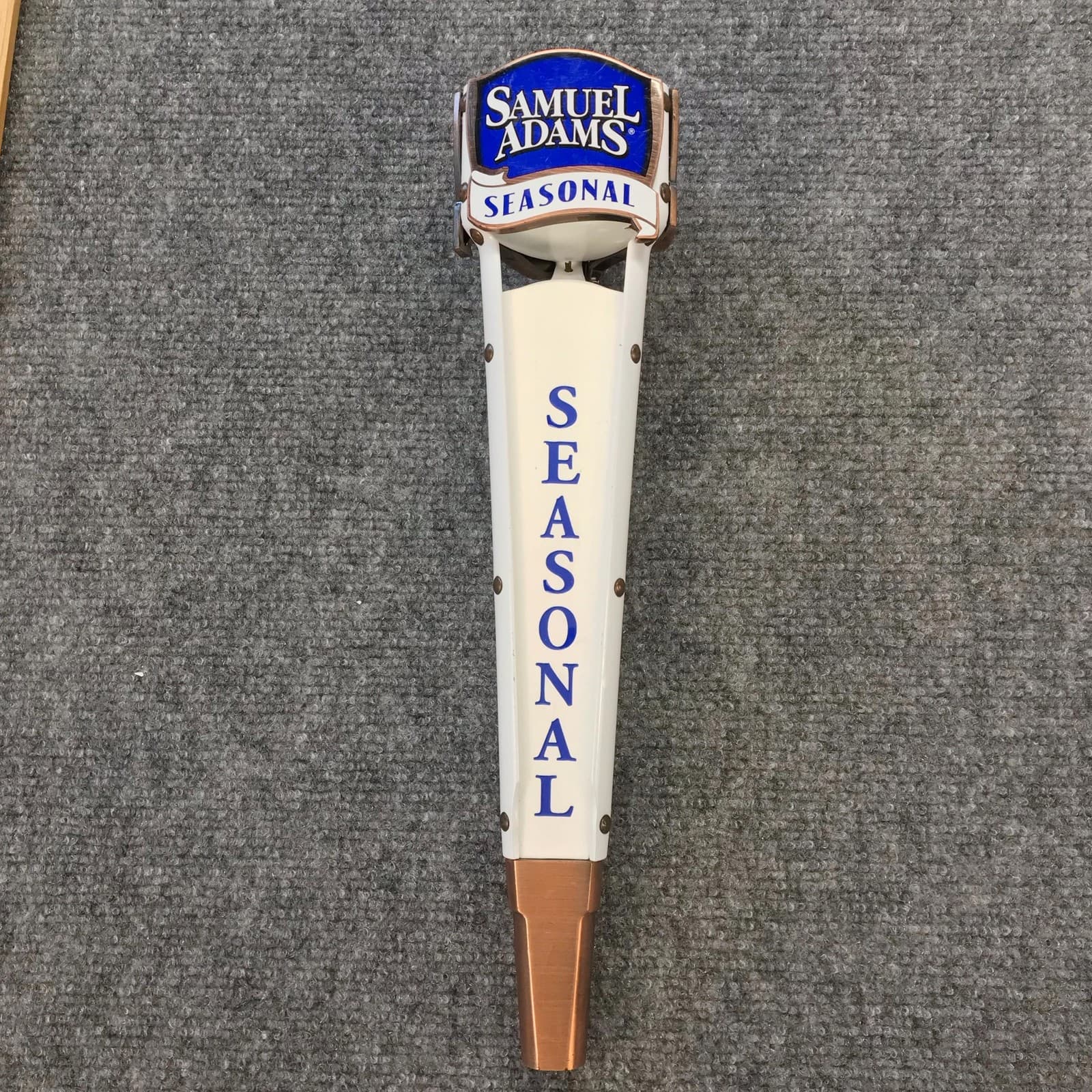 Samuel Adams Seasonal Beer Tap Handle 12" Collectible Bar Pub Decor Brewery
