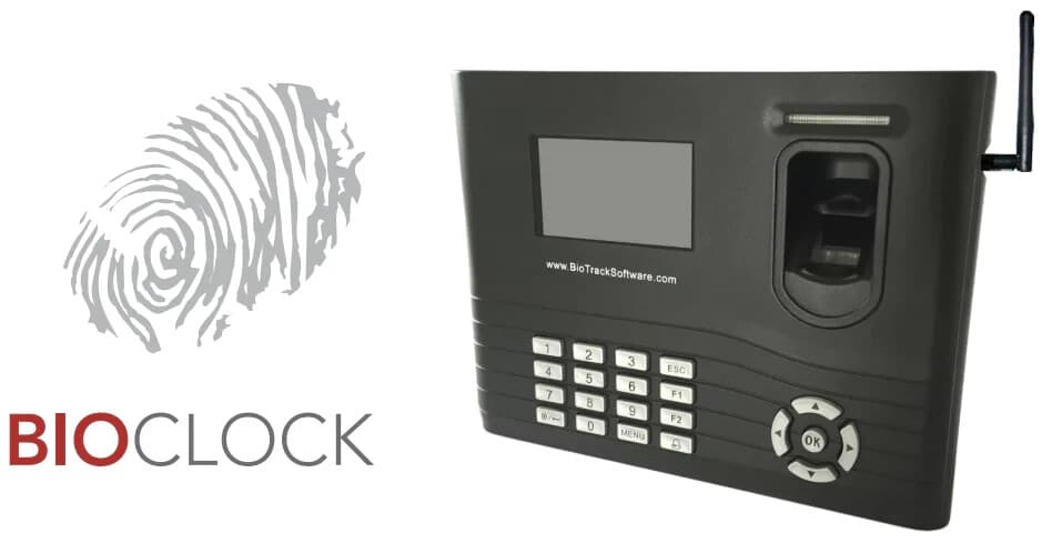 BIO CLOCK TIME ATTENDANCE AND ACCESS CONTROL WITH FINGERPRINT