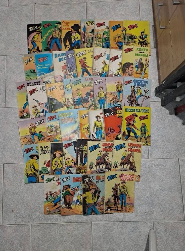 Tex Willer Lot 60 ORIGINAL Comics!