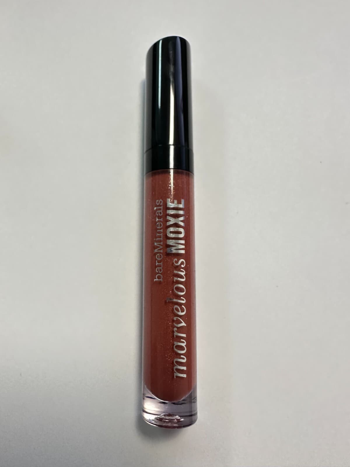 Bare Escentuals bare Minerals "Maverick" Moxie Plumping Lip Gloss 0.15 Oz 53-HUD