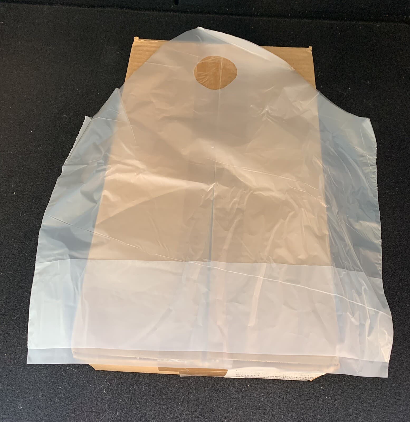 Pak-Sher 5880 Garden Fresh SW 16” White Unprinted Bags w/Handles 500 CT NEW