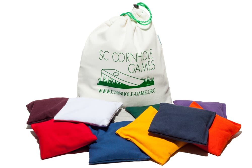 Premium Weather Resistant Cornhole Bags (Set of 8) w/ Free Tote (SALE)