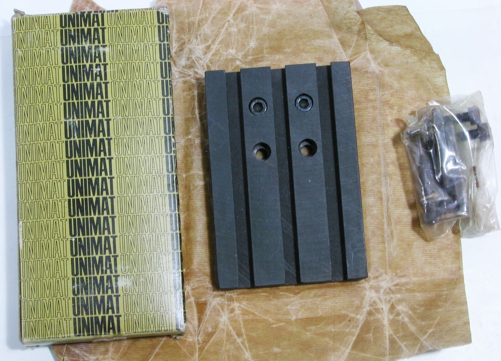 Unimat DB / SL Lathe Mill Table With 2 Clamps, New