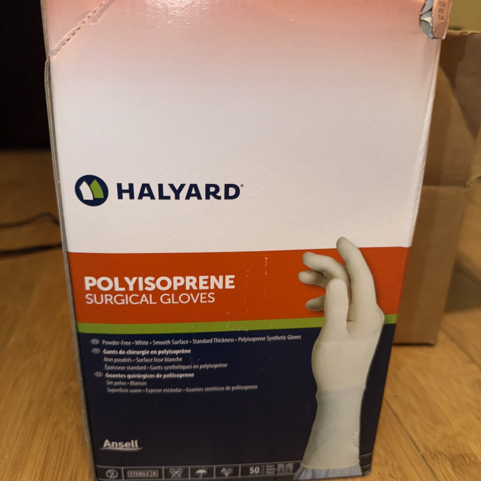 HALYARD PI HYBRID Surgical Gloves polyisoprene