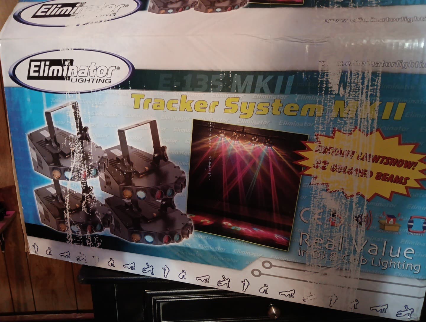 Eliminator Lighting E-135 MKII Tracker System Stage Lighting