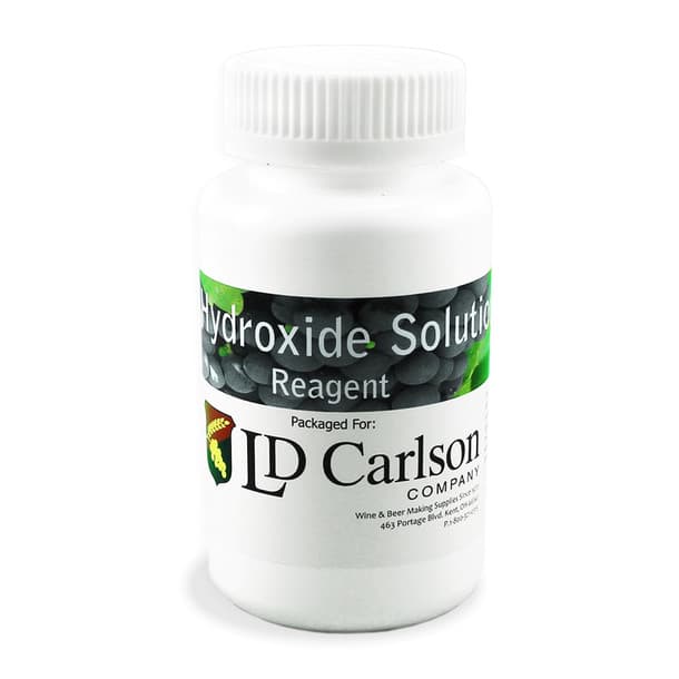 LD Carlson Sodium Hydroxide 4 oz.