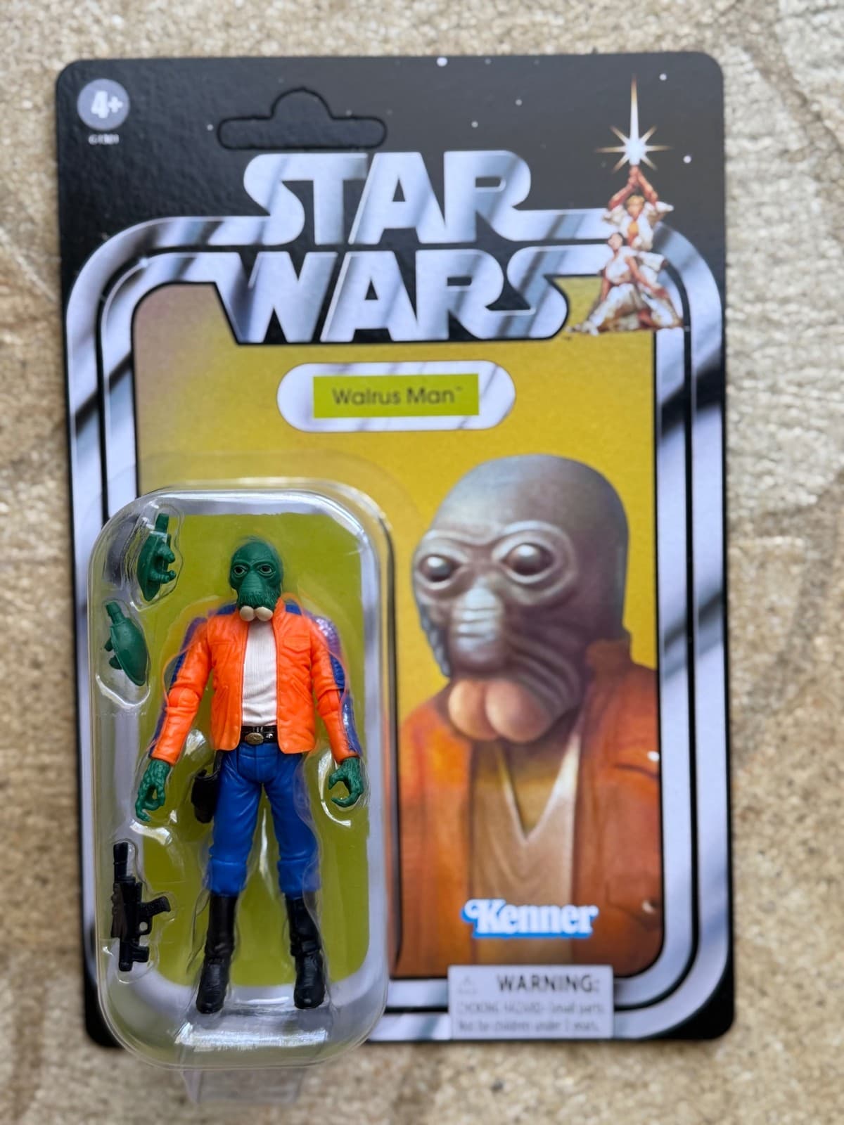 Walrus Man Cantina Adventure Set Alien VC377 VINTAGE Collection Star Wars .MONMC