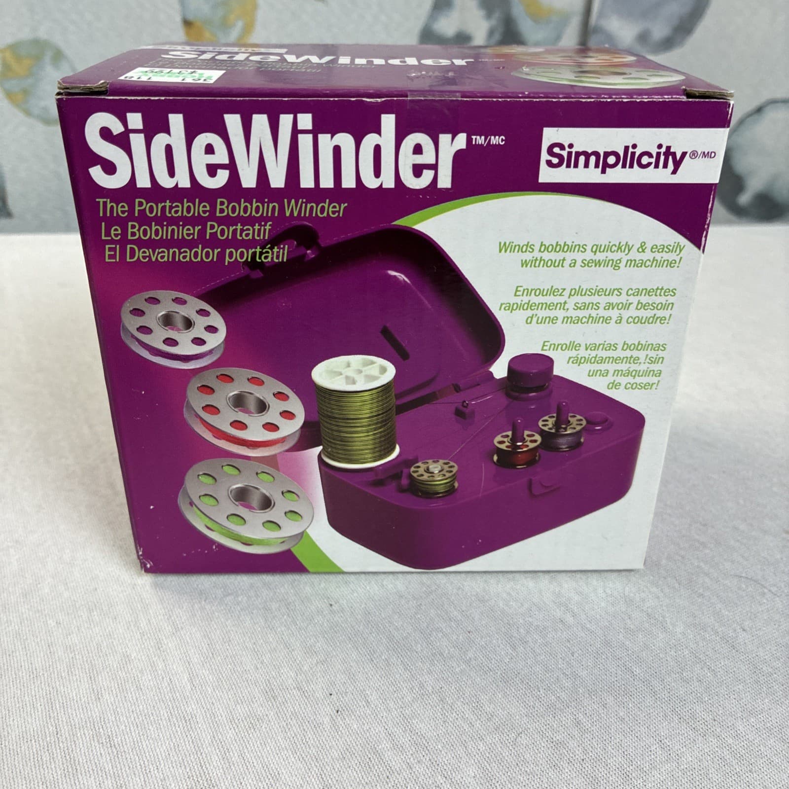 SIMPLICITY Sidewinder Portable Bobbin Winder