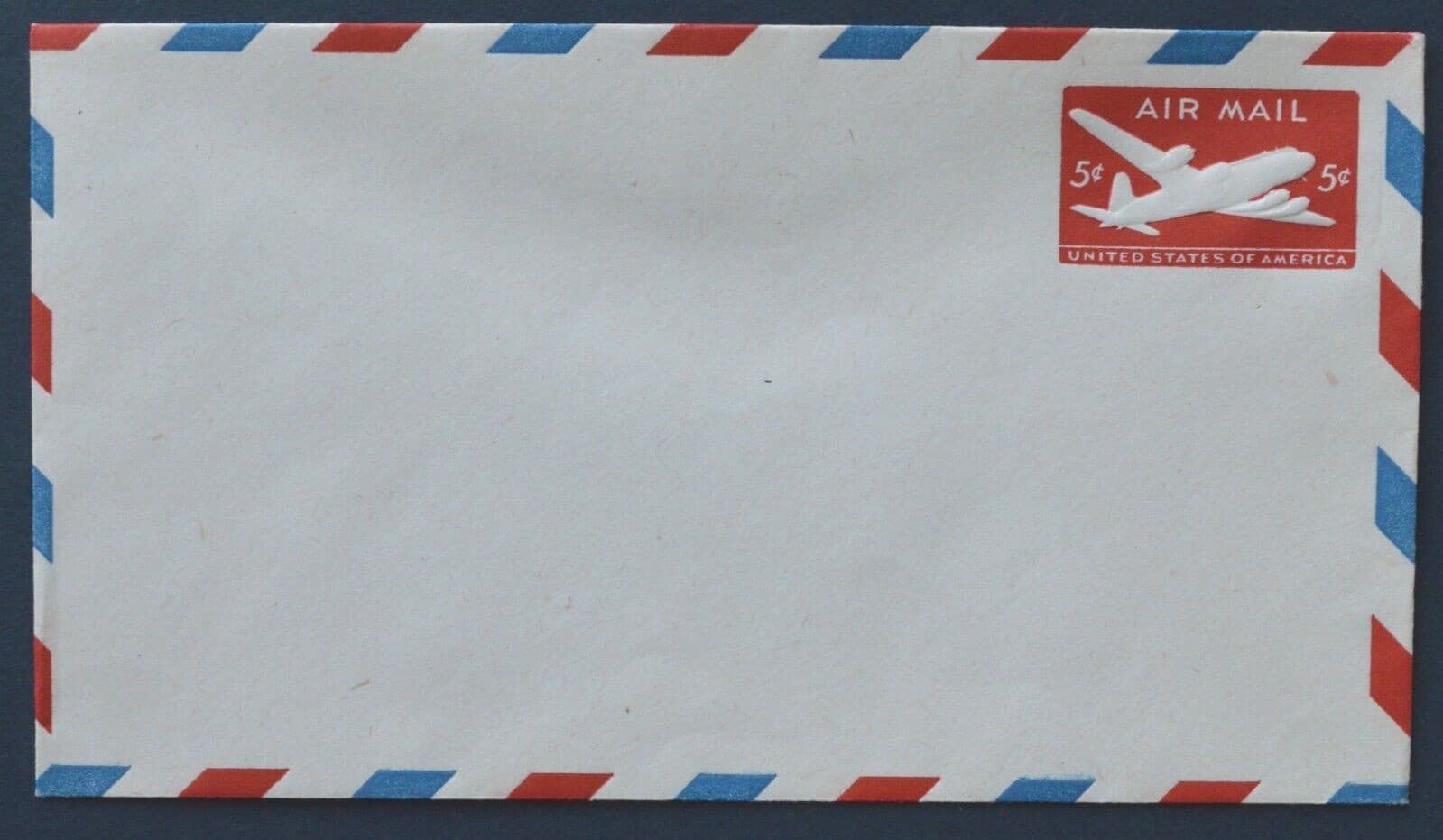 1946 US Sc. #UC15 die II air mail stamped envelope, mint, very good shape