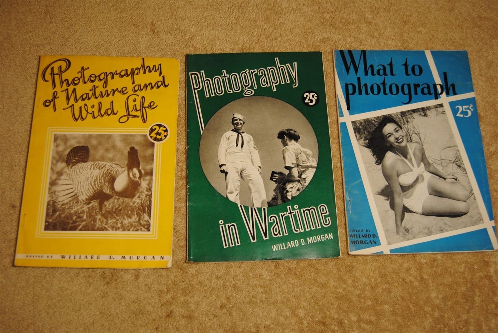 1945 Willard Morgan Photography Books Nature Wildlife Wartime What to Photograph