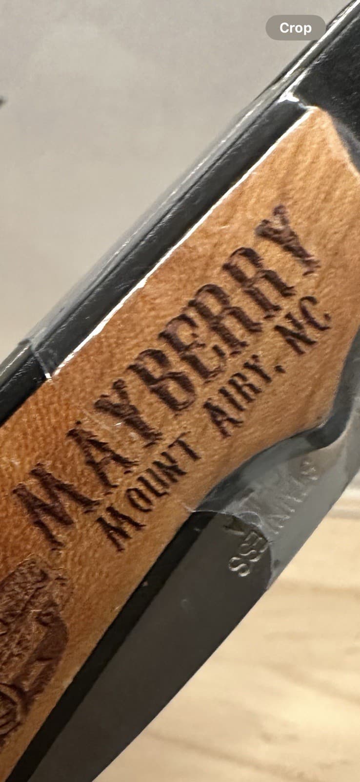 Woodsman Branded “Mayberry Mount Airy, NC” & “G” Souvenir Folding Knife New