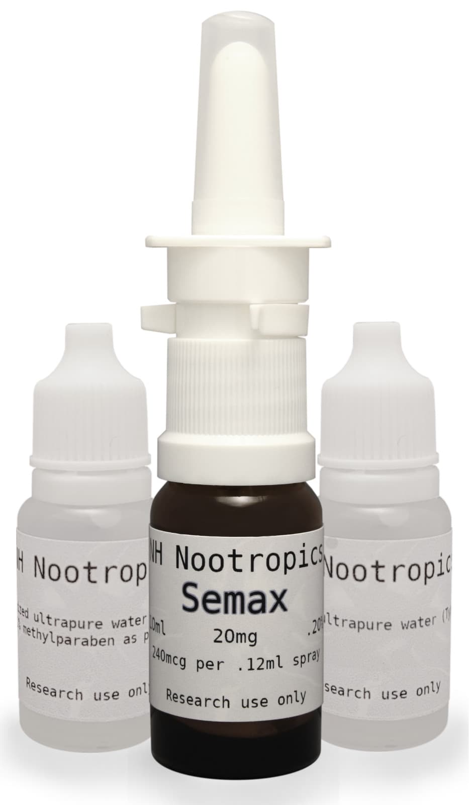 Semax powder and solution with sprayer, lab-tested