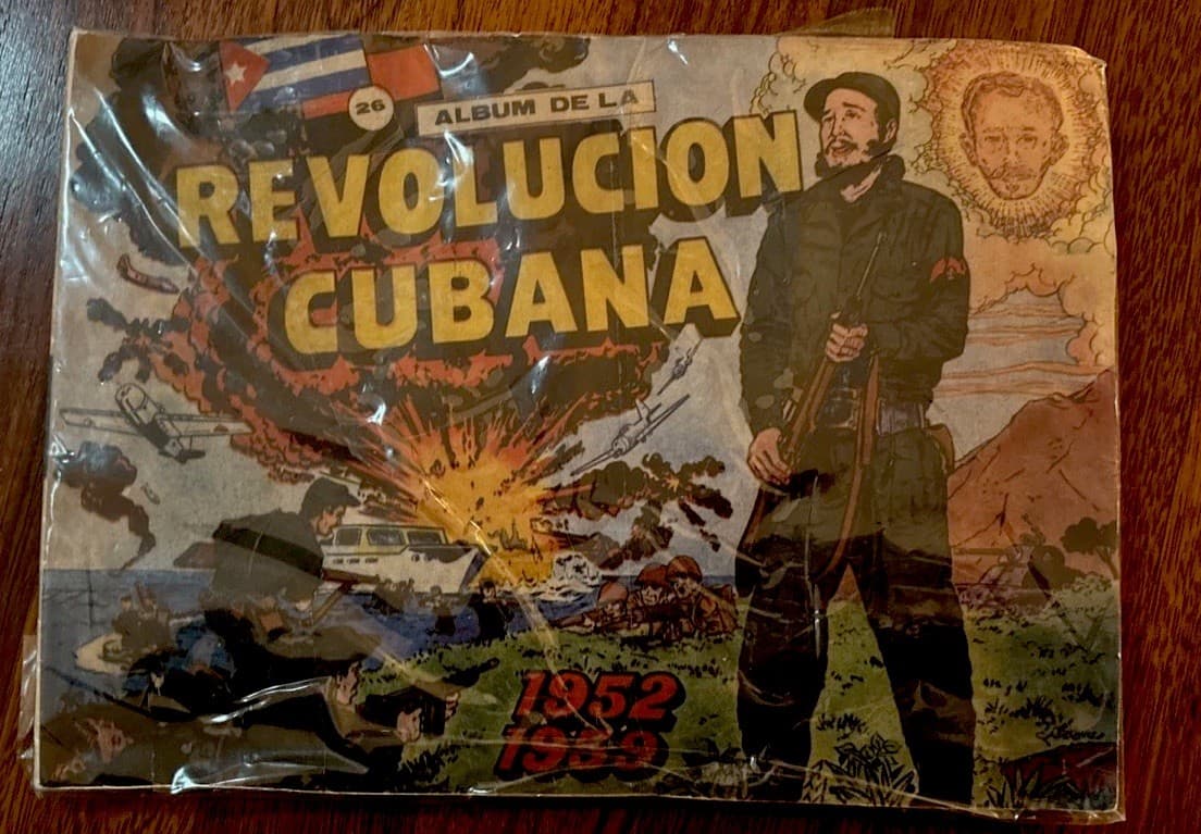 Album De La Revolucion Cubana 1952-1959 (Complete 268 trading card album)