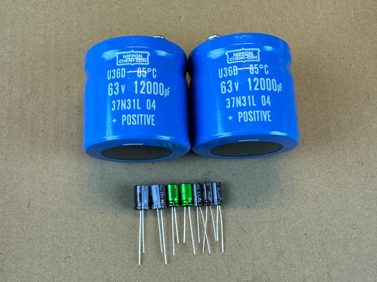 Crown D150 Complete Recap Kit High-Quality Amplifier Rebuild Set