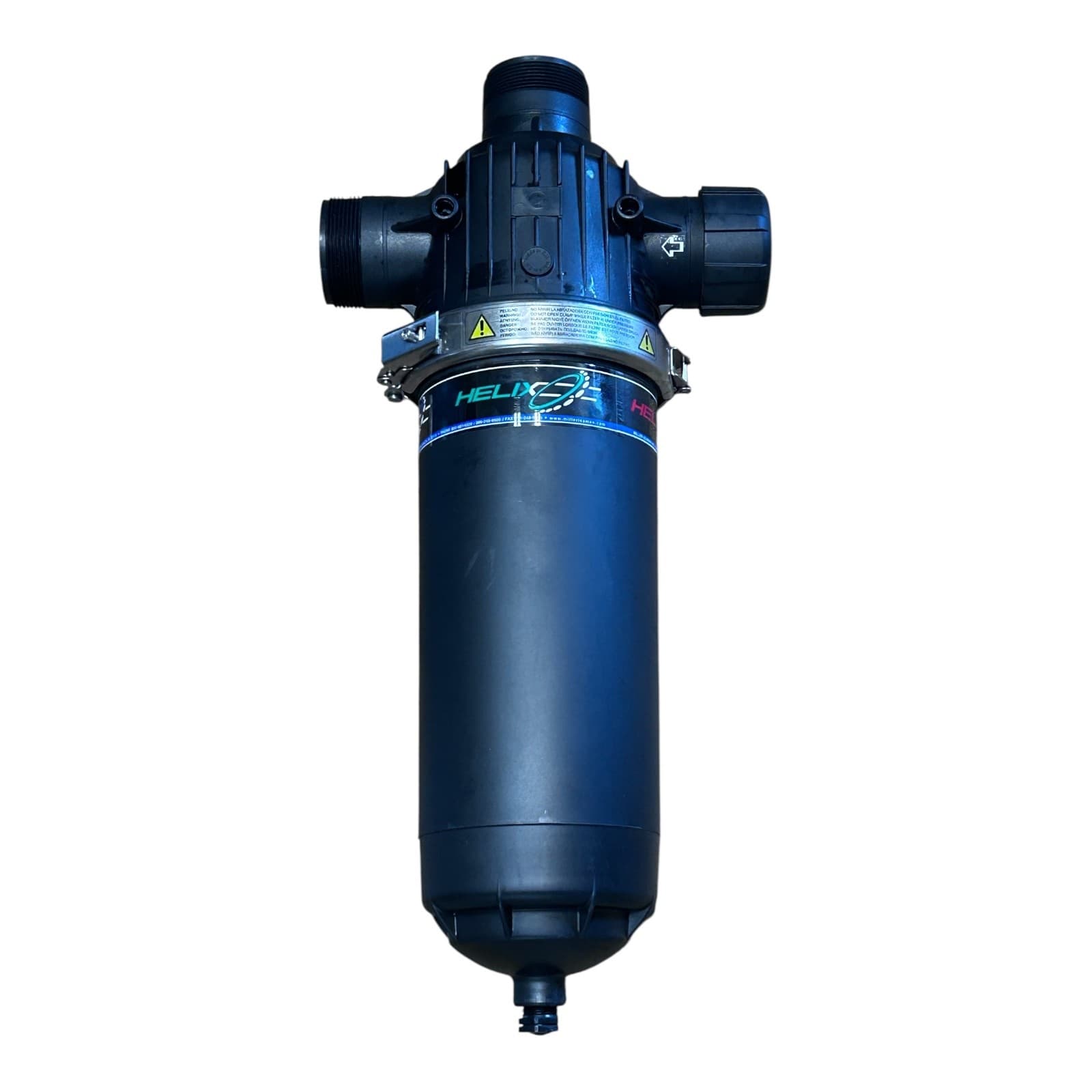 Miller Leaman Helix 3NA Disc Water Filter HD Series 3" NPT, 200 GPM, 125 PSI