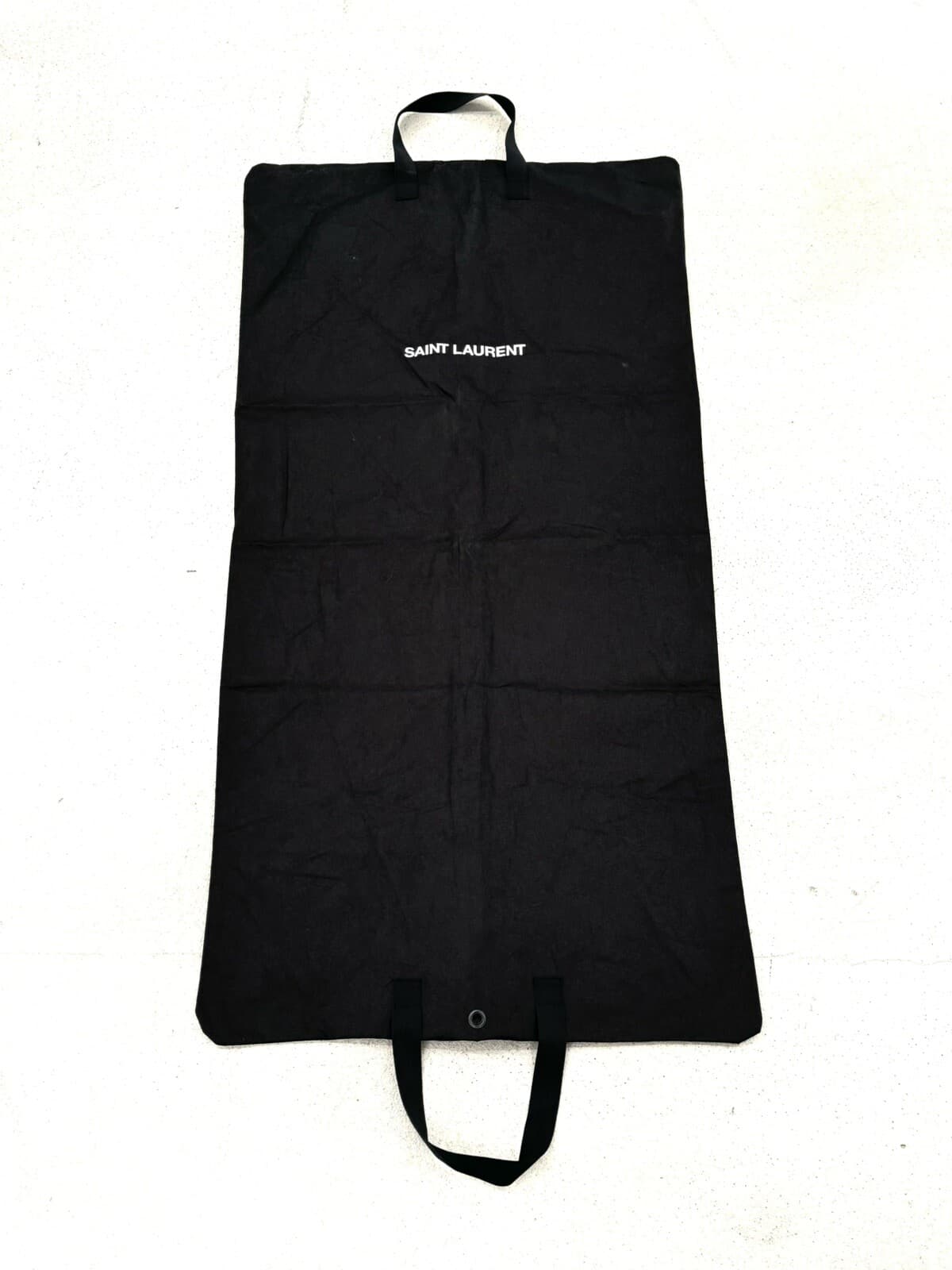 YSL Saint Laurent Black Garment Bag, Size 22x67”