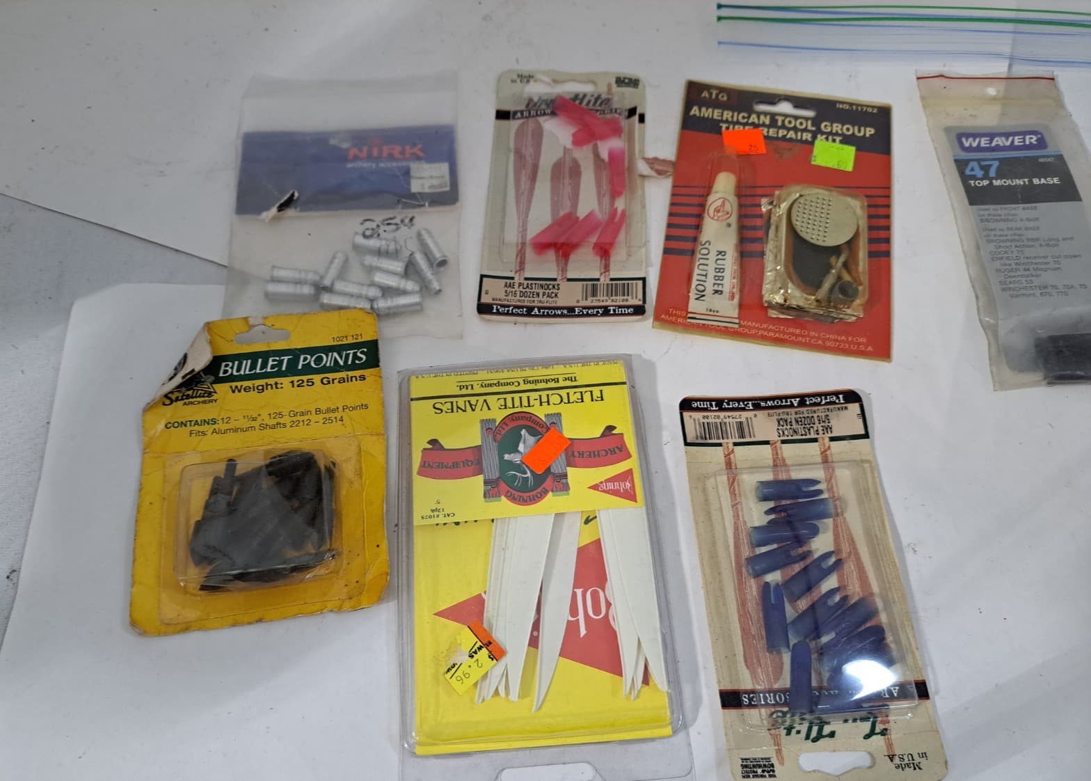 Archery Arrow Bow Supplies, Grab Bag Lot