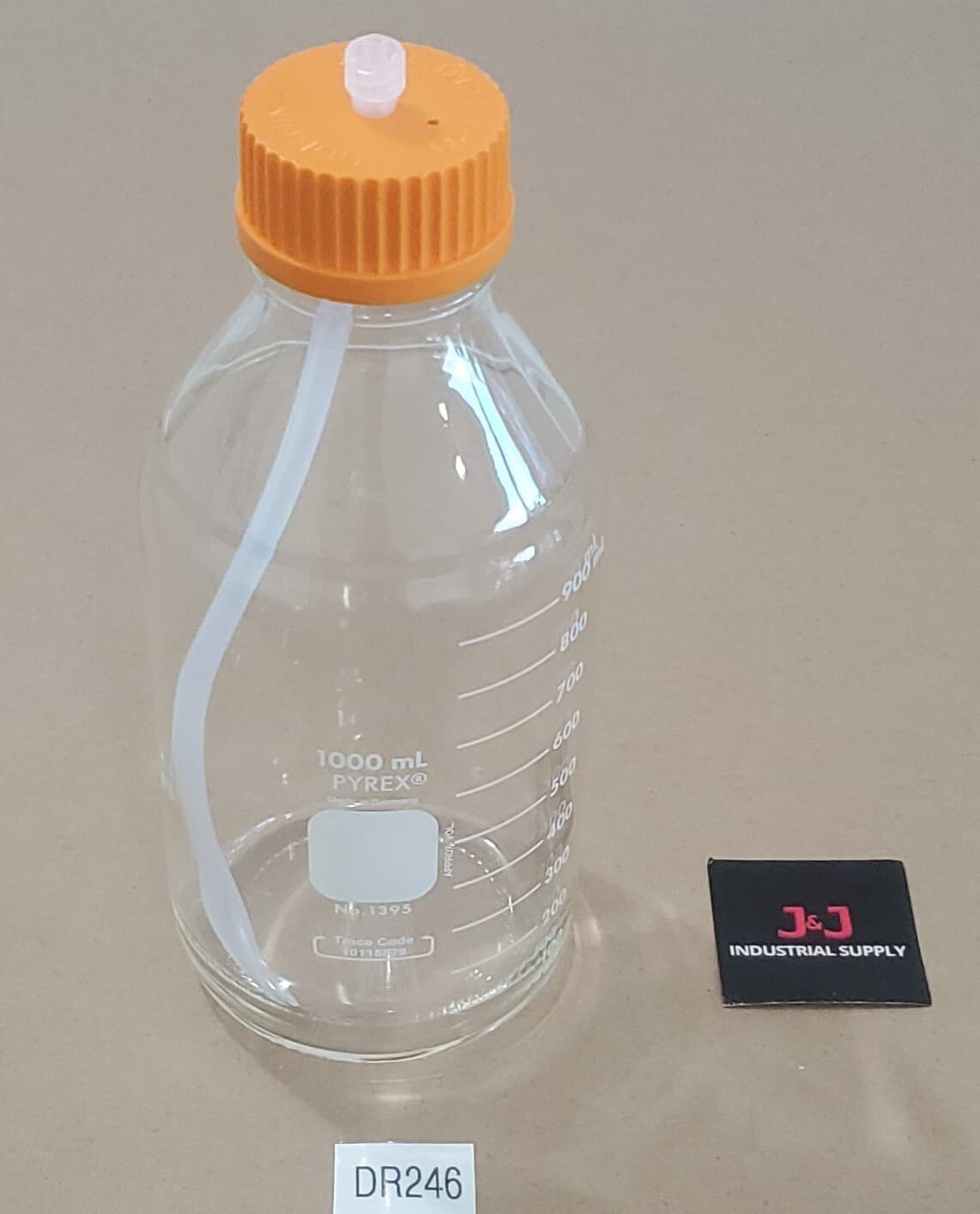 *BRAND NEW* PYREX 1395 1000 mL Glass Round Media Storage Bottle 1L + Warranty!