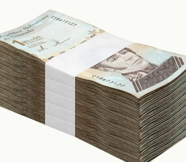 8000 x Venezuela 1 Million Bolívares 2020 Circulated Notes + COA – P-114