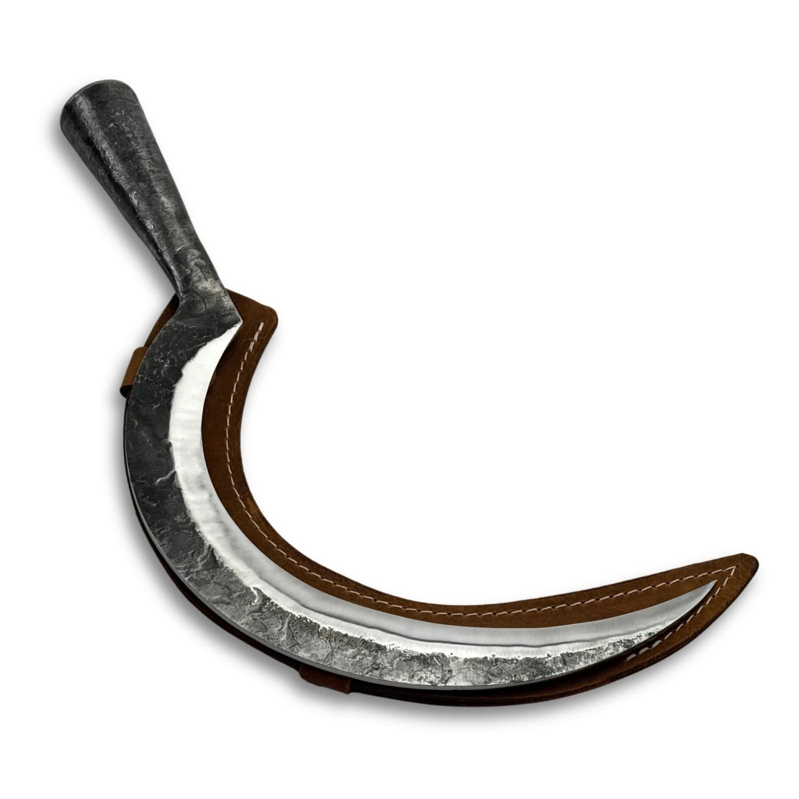 Sickle with Forged Handle. Razor Sharp Blade. Gardening Sickle. Forged Boline.