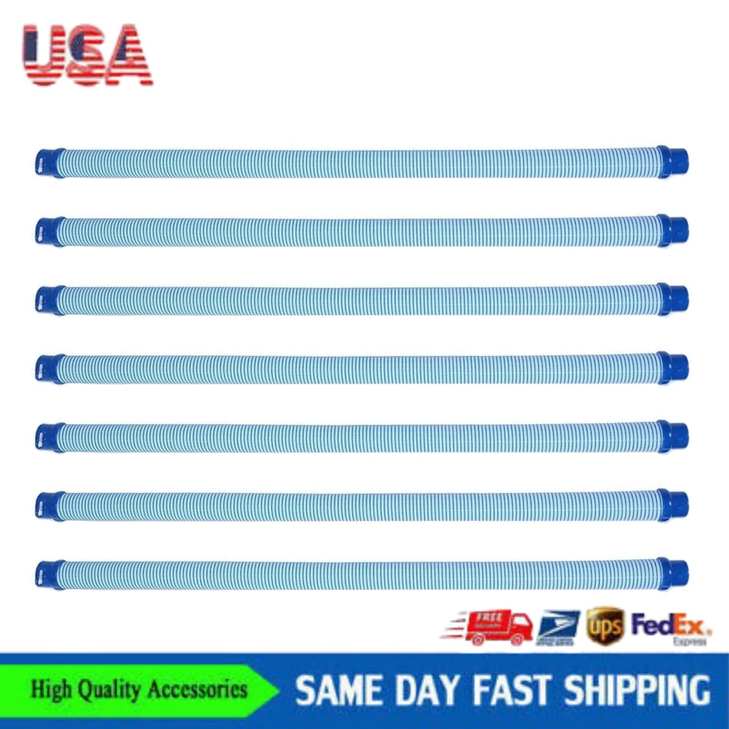 7X For Zodiac MX6 MX8 X7 T3 T5, R0527700 Twist Lock Replac Pool Cleaner Hose