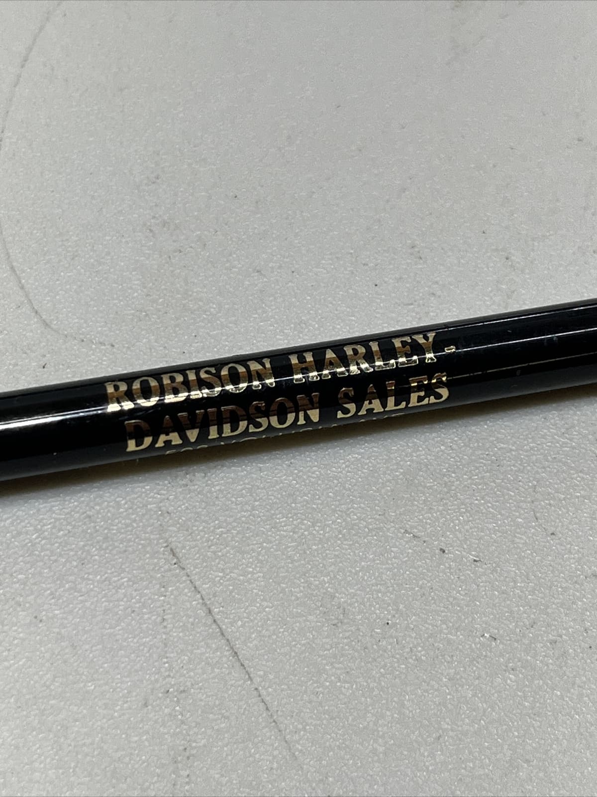 1980’s RARE ROBISON Harley Davidson Dealership pen FXR FXE FLT AMF XR-750