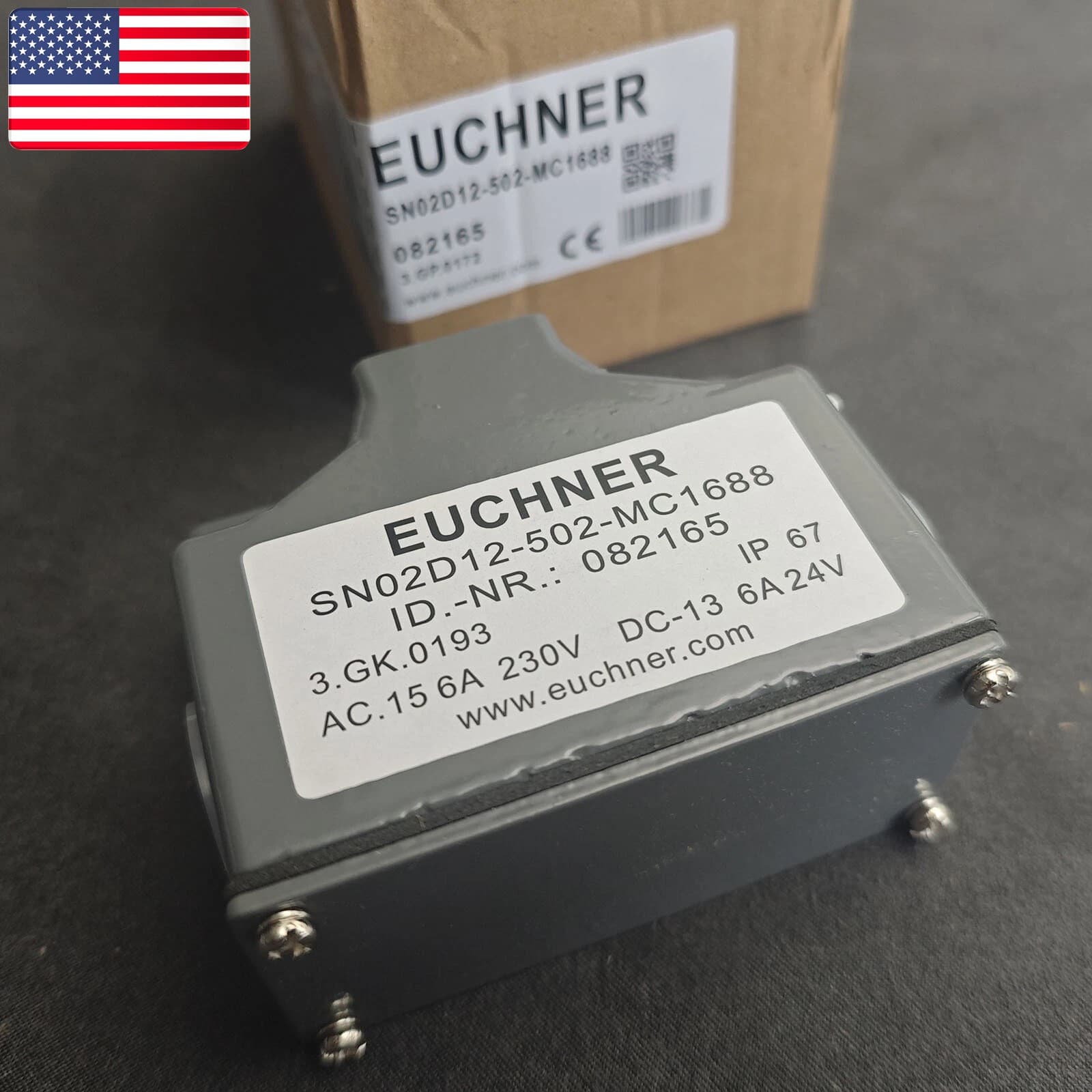 One Brand New EUCHNER SN02D12-502-MC1688 Limit Switch - US Stock