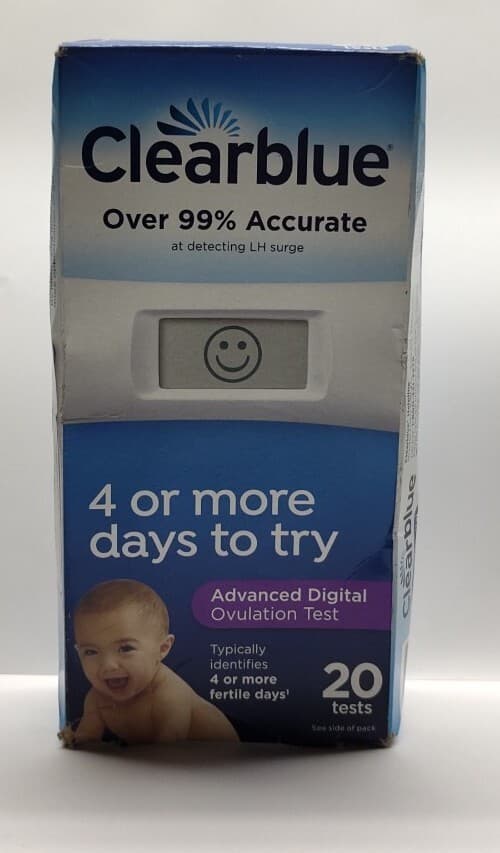 Clearblue Advanced Digital Ovulation Predictor Kit 20Ct Exp 11/30/25 "IMPERFECT"