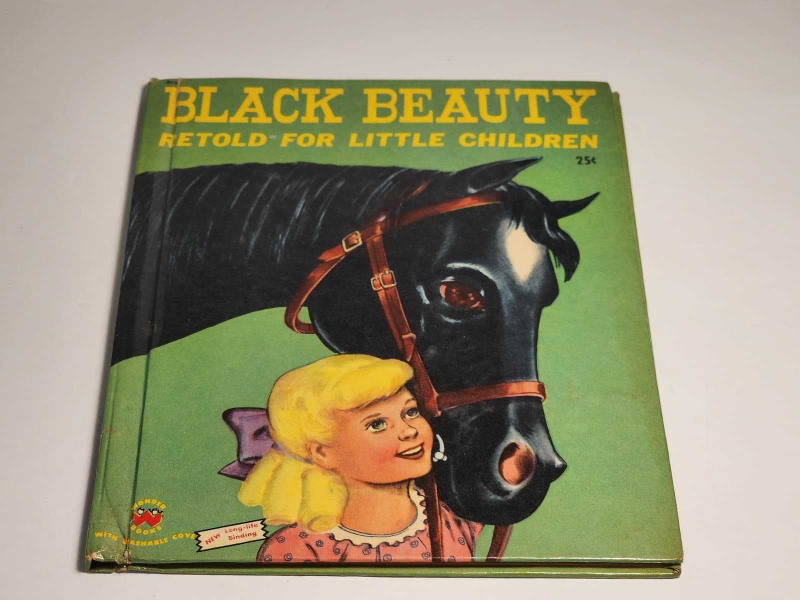 Black Beauty Retold For Little Children 1952 Wonder Book Illustrated