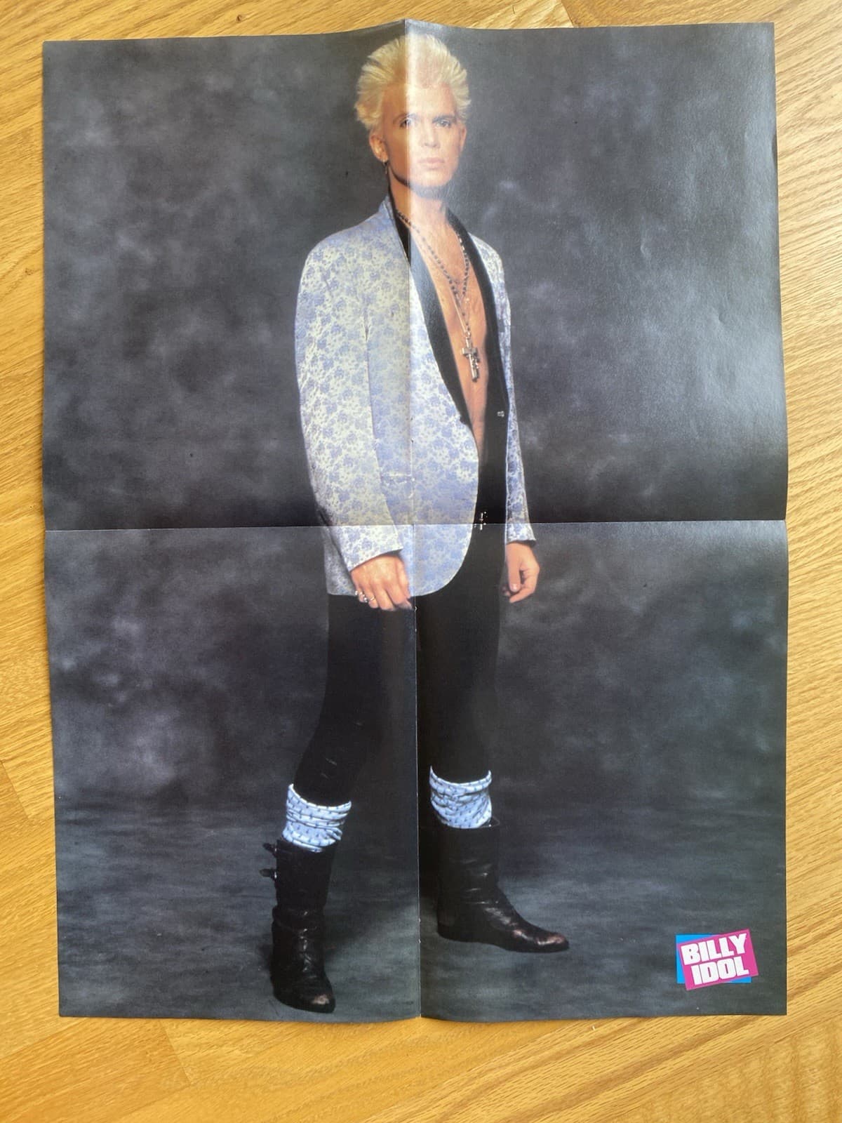 Billy Idol / 38 Special Vintag Pullout Poster 1980s