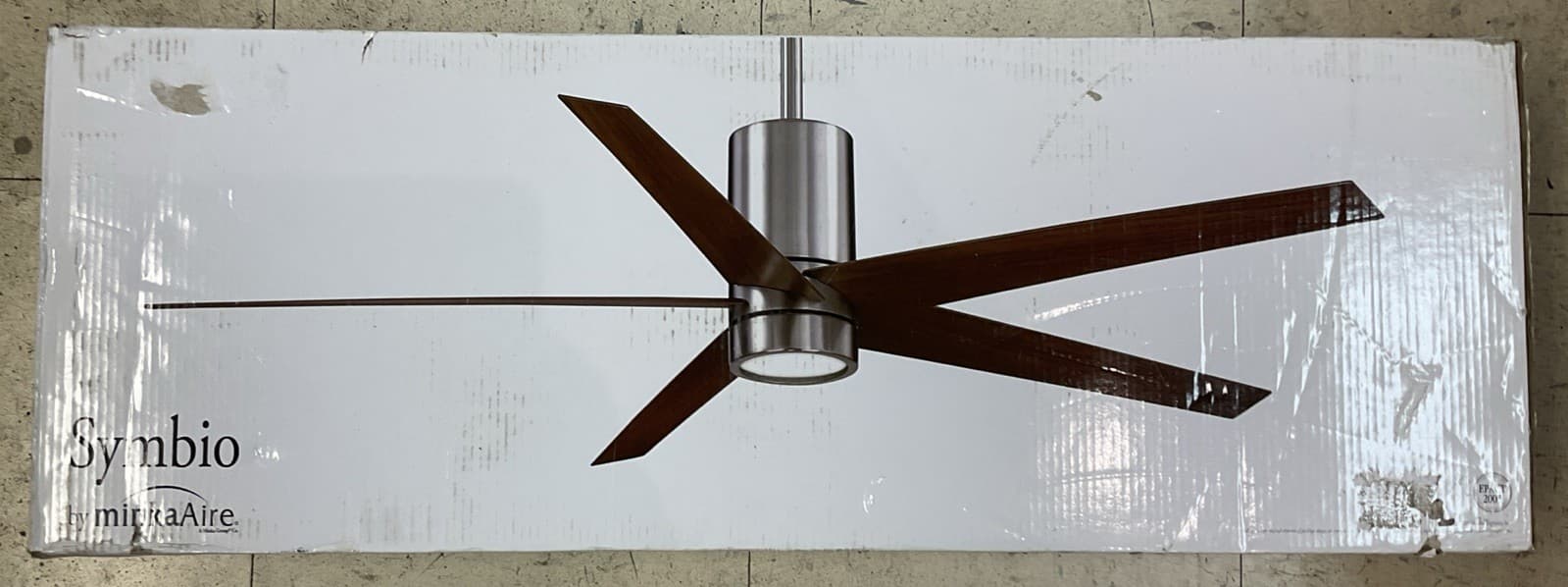 MinkaAire Symbio Symbio 56" 5 Blade Indoor LED Ceiling Fan