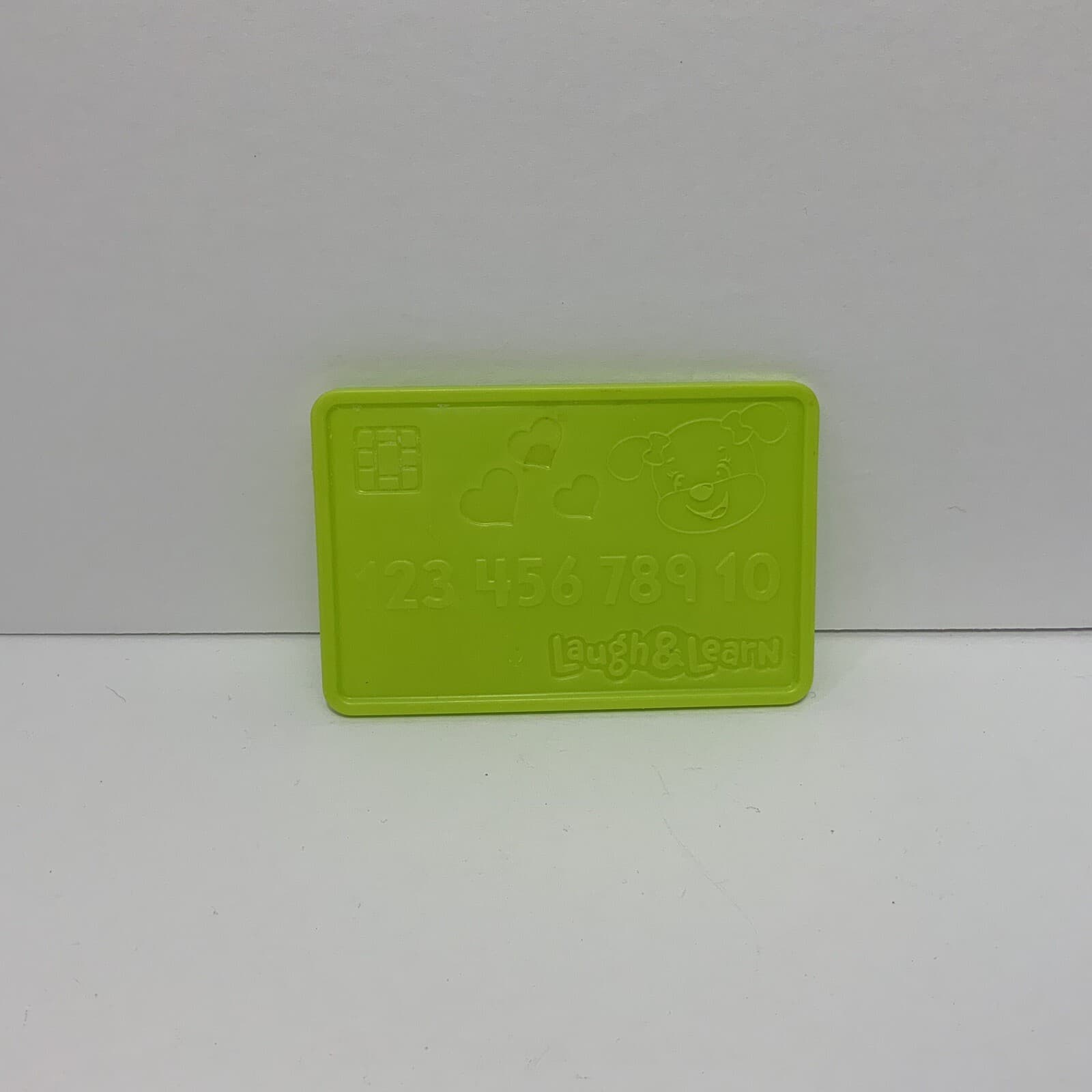Fisher-Price Laugh & Learn My Smart Purse Replacement Pretend Green Credit Card