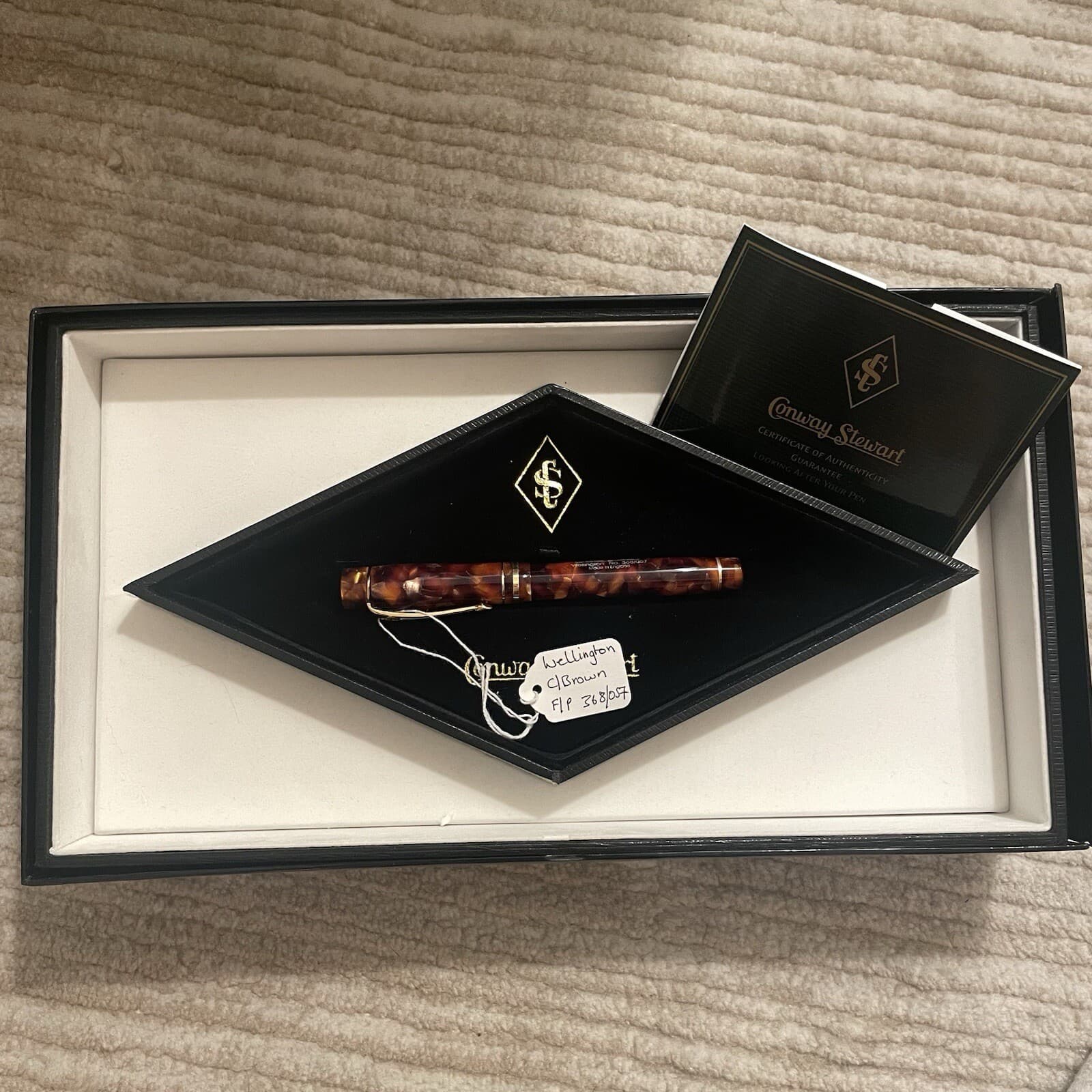 Conway Stewart Classic Brown Fountain Pen